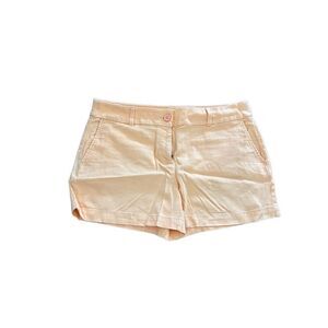 Loft peach colored shorts size 8